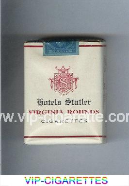 Virginia Rounds Hotels Statler cigarettes soft box