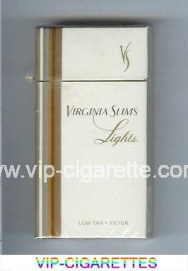 Virginia Slims Lights 100s Filter cigarettes hard box