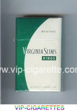 Virginia Slims Kings Menthol cigarettes hard box
