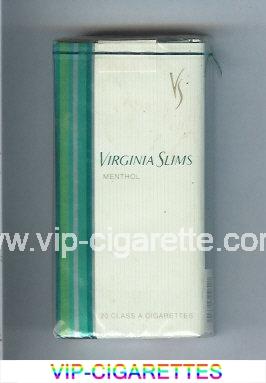 Virginia Slims Menthol 100s cigarettes soft box