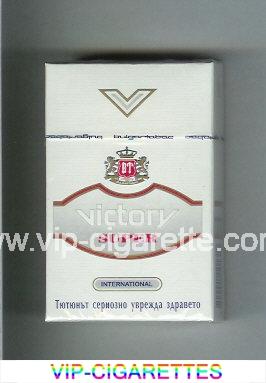 Victory Super International cigarettes hard box