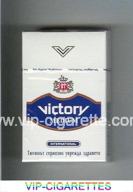 Victory Medium International cigarettes hard box