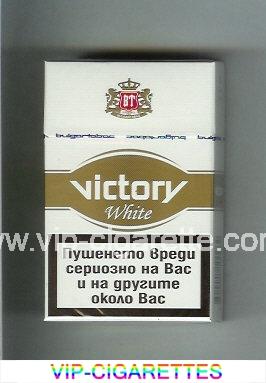 Victory White cigarettes hard box