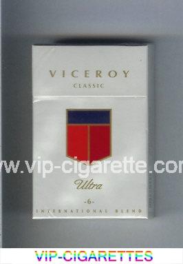 Viceroy Ultra Classic -6- International Blend Cigarettes hard box