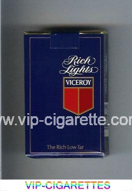 Viceroy Rich Lights blue Cigarettes soft box