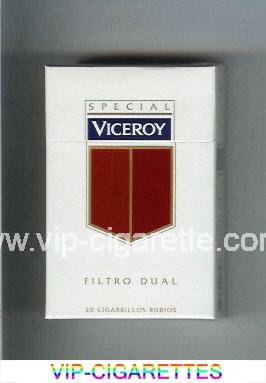 Viceroy Special Filtro Dual Cigarettes hard box