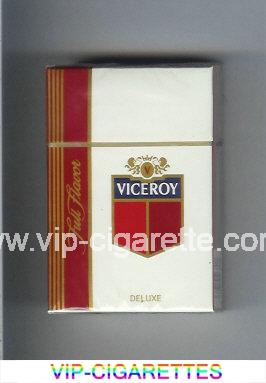 Viceroy Full Flavor Deluxe Cigarettes hard box