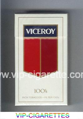 Viceroy Cigarettes 100s Rich Tobaccos - Filter 100s hard box