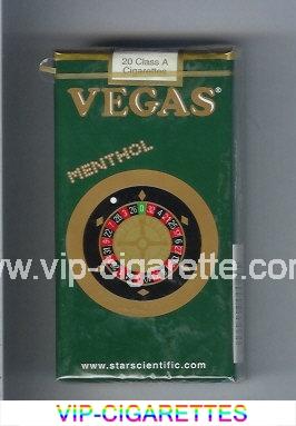 Vegas Menthol 100s Cigarettes soft box