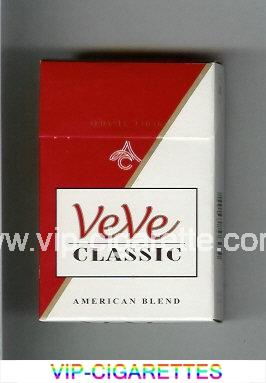 Veve Classic American Blend Cigarettes hard box