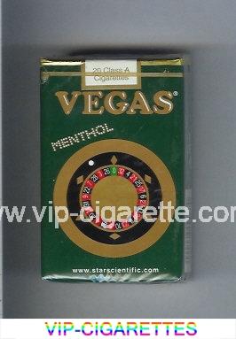 Vegas Menthol Cigarettes soft box