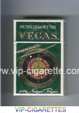 Vegas Menthol Cigarettes hard box