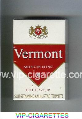 Vermont American Blend Full Flavour Cigarettes hard box