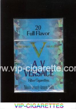 Versace AV Full Flavor Cigarettes hard box