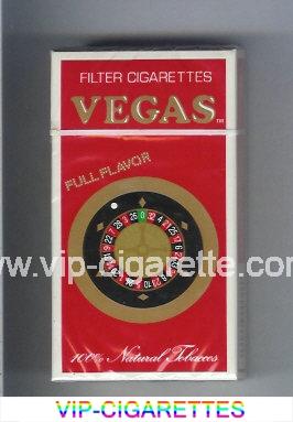 Vegas Full Flavor Filter 100s Cigarettes hard box