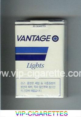 Vantage Lights Cigarettes soft box