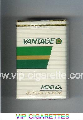 Vantage Menthol Cigarettes soft box