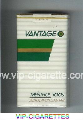 Vantage Menthol 100s Cigarettes soft box