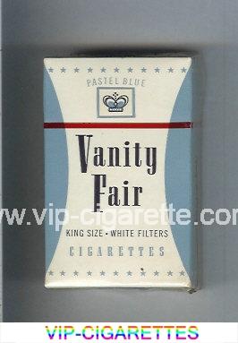 Vanity Fair Pastel Blue Cigarettes hard box