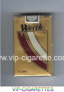 Worth Full Flavor Cigarettes soft box