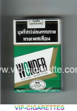 Wonder Extra Menthol Cigarettes soft box