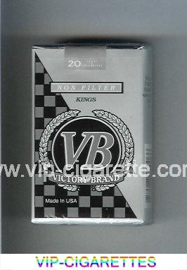 VB Victory Brand Non Filter Kings cigarettes soft box