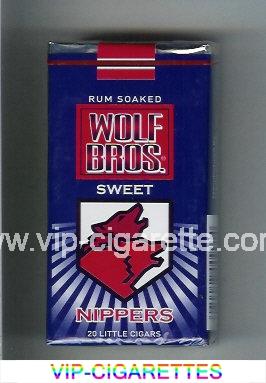 Wolf Bros Sweet Nippers Little Cigars 100s Cigarettes soft box