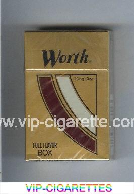 Worth Full Flavor Cigarettes hard box