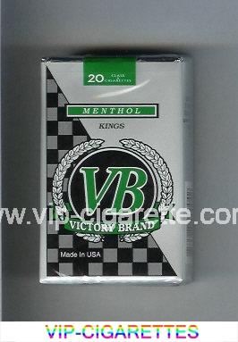 VB Victory Brand Menthol Kings cigarettes soft box