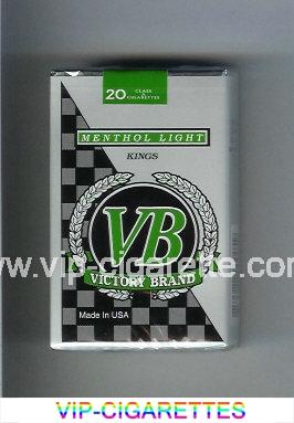  In Stock VB Victory Brand Menthol Light Kings cigarettes soft box Online
