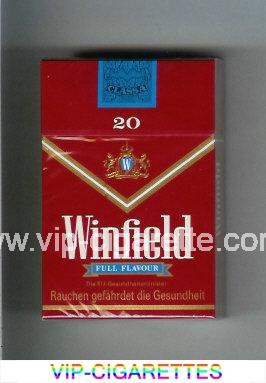 Winfield Full Flavour Cigarettes red hard box