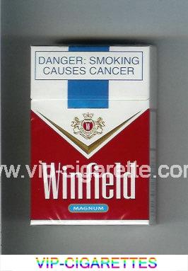 Winfield Magnum Cigarettes red and white hard box