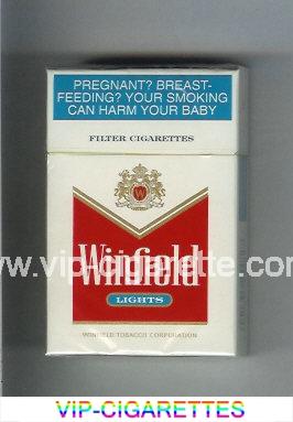  In Stock Winfield Lights Cigarettes white and red hard box Online