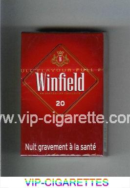 Winfield An Australian Favourite Cigarettes red hard box