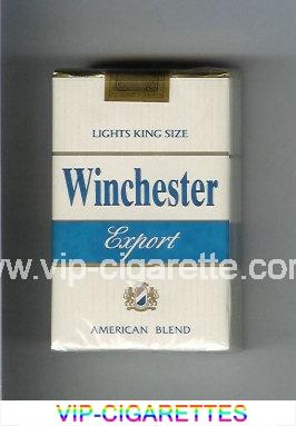 Winchester Export Lights American Blend Cigarettes soft box