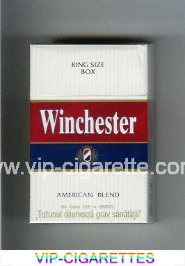 Winchester American Blend Cigarettes hard box