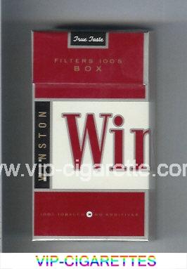  In Stock Winston Filters 100s Box cigarettes hard box Online