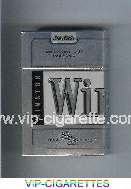 Winston S2 Smooth Blend cigarettes hard box