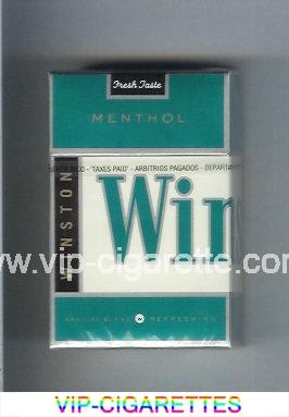  In Stock Winston Menthol cigarettes hard box Online