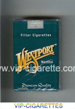Westport Menthol Premium Quality cigarettes soft box