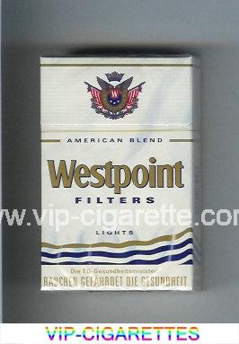 Westpoint Filters Lights American Blend cigarettes hard box