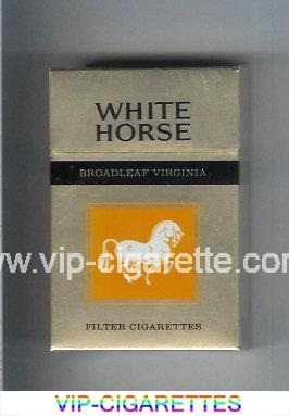 White Horse Broadleaf Virginia Filter cigarettes hard box