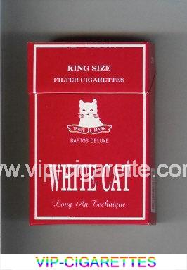 White Cat cigarettes hard box