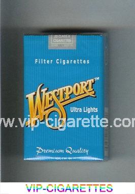Westport Ultra Lights Premium Quality cigarettes soft box