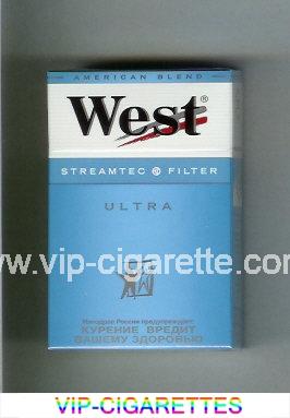  In Stock West 'R' Streamtec Filter Ultra American Blend cigarettes hard box Online