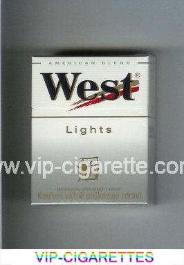  In Stock West 'R' Lights American Blend hard box cigarettes Online