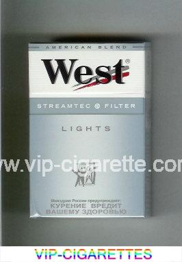  In Stock West 'R' Streamtec Filter Lights American Blend cigarettes hard box Online
