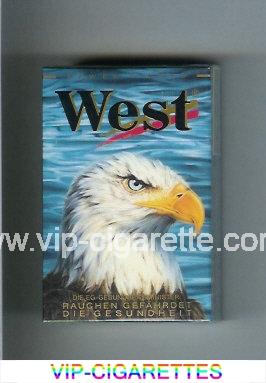 West 'R' 19 Power Lights cigarettes hard box