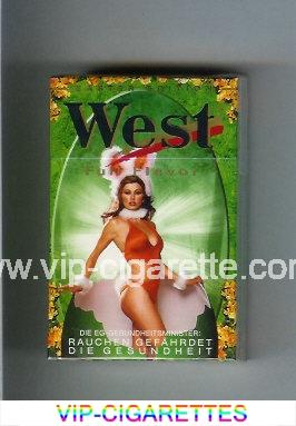 West 'R' Easter Edition Full Flavor cigarettes hard box