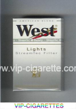 West 'R' Lights StreamTec Filter American Blend cigarettes hard box